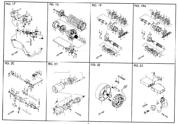 CB750Kパーツリストトップ